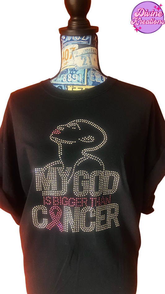 T-Shirts My God IS Bigger then Cancer