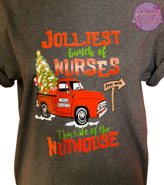 T-Shirts Jolliest bunch of Nurses